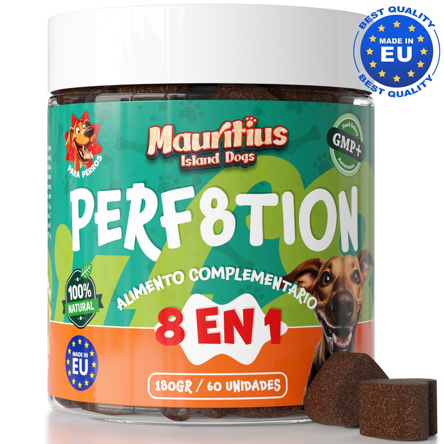 Chuches Naturales ¡8 Beneficios en cada corazón!