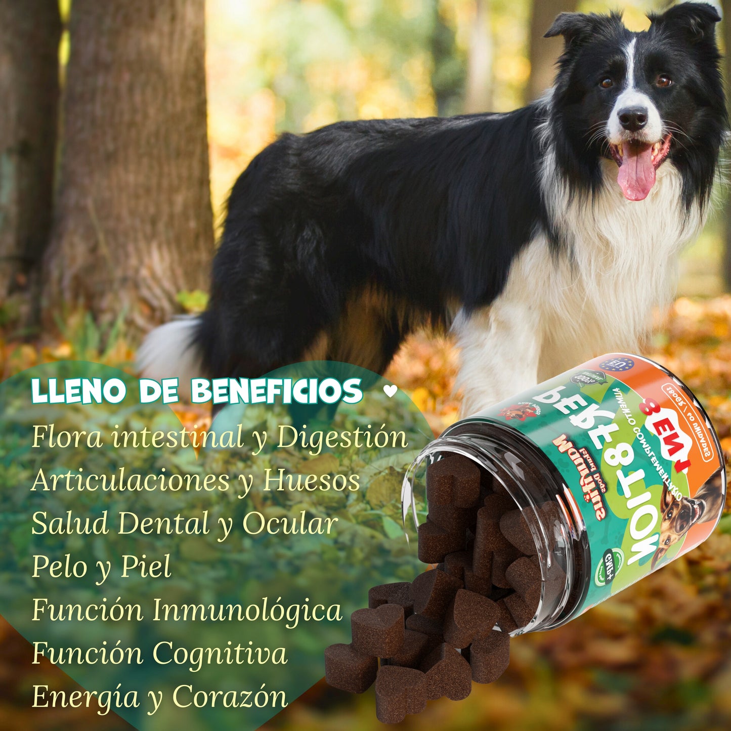 Chuches Naturales ¡8 Beneficios en cada corazón!